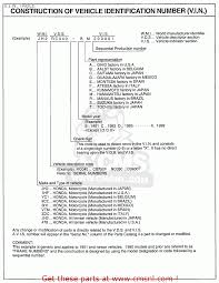 Honda Motorcycle Vin Year Model Disrespect1st Com