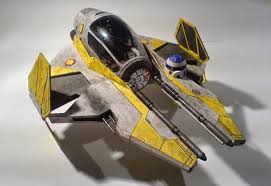 Star Wars Eta 2 Jedi Starfighter Paper Model By Paper Replika Paper Models Star Wars Models Starfighter