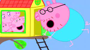 You'll adore watching them jump, run and play about with their friends in this cartoon show. Peppa Pig Official Channel Peppa Pig S Secret Word For Her Tree House Daddy S Big Belly Youtube