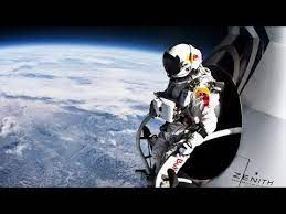 The moment has finally arrived, it's time for felix baumgartner to perform the space dive. Record Breaking Space Jump Free Fall Faster Than Speed Of Sound Red Bull Stratos Youtube
