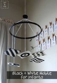 Black And White Infant Mobile Diy Baby Mobile Diy Baby Stuff Baby Decor