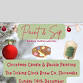 Christmas craft candle and bauble painting event image