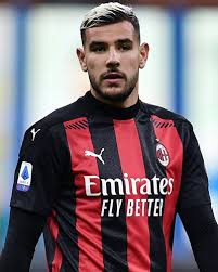 Theo hernandez (back) of ac milan jumps with federico chiesa of juventus fc for the ball during the serie a match between ac milan and juventus at stadio giuseppe meazza on january 6, 2021 in. Theo Hernandez