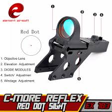 Shotguns, rifles, handguns, revolvers, crossbows, paint. Sporting Goods Red Dot Laser Scopes Adjustable C More Systems Holographic Reflex Red Dot Sight Railway W Switch