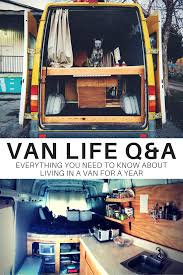 Advice On Living In A Van For A Year Got A Vanlife Question To Add Van Life Van Sprinter Van