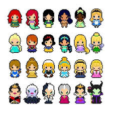 Resultat De Recherche D Images Pour Mini Princesse Pixel Art Perles Hama Kawaii Disney Kawaii Perles Hama
