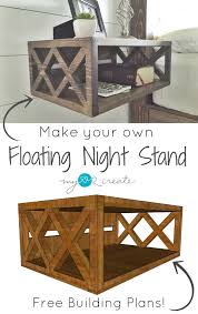 Shop our stylish collection of nightstands with drawers from pottery barn®. Floating Night Stand Building Plans And A One Board Challenge My Love 2 Create