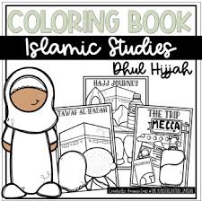 Butterfly coloring book (kids activity book) artists of the net. Islamic Coloring Pages Worksheets Teaching Resources Tpt