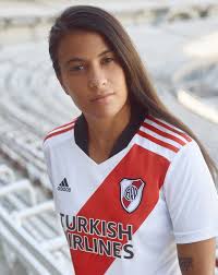 The tricolore design sees the club's traditional white and red combined with black in a stripe design. Adidas Launch River Plate 21 22 Home Shirt Soccerbible