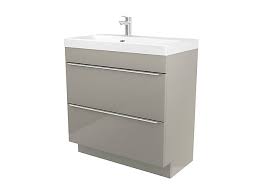 Meuble Sous Vasque A Poser Goodhome Imandra Taupe 80 Cm Plan Vasque Mila Castorama