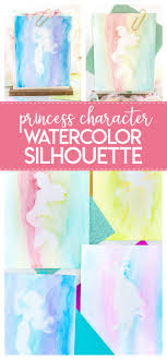 Download Princess Watercolor Silhouette Made To Be A Momma