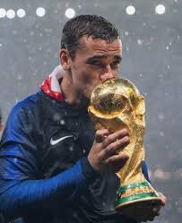 The presidents' trophy has been awarded 33 times to 17 different teams. Antoine Griezmann Of France Celebrates With The World Cup Trophy Antoine Griezmann Griezmann World Cup Trophy