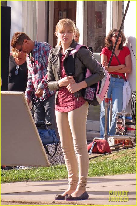 Chloe Moretz: 'Kick-Ass 2' Set with Aaron Taylor-Johnson! | Just Jared -  Celebrity News and Gossip | Entertainment