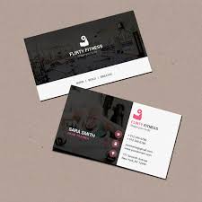 Download layouts for indesign, illustrator, word, publisher, pages. Fitness Center Business Card On Behance