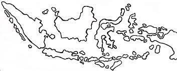 Image Result For Peta Indonesia Hitam Putih Peta Gambar Warna