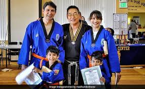 Trg krešimira ćosića 11 10 000 zagreb, hrvatska telefon: Madhuri Dixit Shares Memories From A Taekwondo Class With Her Family