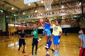 Sports center at chelsea piers, new york locals escape the desert heat at this center that offers indoor soccer, inline hockey, basketball and there are 34 volleyball courts that convert to basketball courts. Open Basketball Indoor Basketball Court In Brooklyn