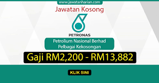 Rujuk iklan kekosongan lokasi kekosongan: Iklan Jawatan Kosong Petronas Lamaran S