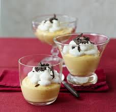 Orangencreme Mit Schokosplitter Rezept Einfacher Nachtisch Orange Creme Nachtisch Weihnachten