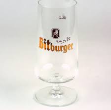 The beer is 44 degrees and served in a pokal/kinda glass, small at the bottom and large at the top. New Bitburger Pokal Pilsner German Beer Glass 0 3l German Beer Beer Glass Glass