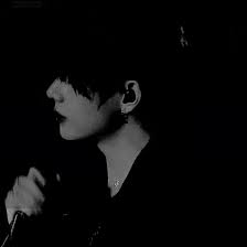 Taehyung ãƒ½ Gif With Psd B W All photograph clipart line drawing animated gif transparent.