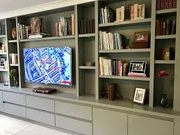 Westelm.com has been visited by 100k+ users in the past month Wall To Wall Storage For Tv With Sky And Digital Equipment Stored In Cupboards Below Living Room Wall Units Living Room Theaters Bookcase Wall Unit