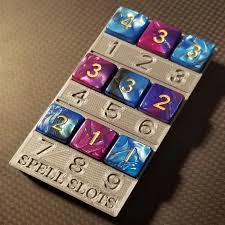 Dnd Spell Slot Tracker By Inpheksion Thingiverse Dnd Dungeons And Dragons Homebrew Roleplaying Game