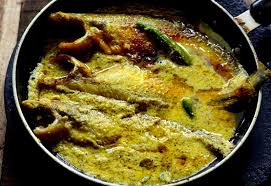 posto pabda (bengali fish curry in