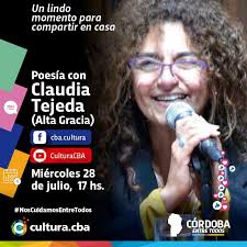 Poesía con Claudia Tejeda (Alta Gracia)