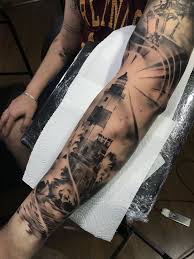 Black And White Realism Tattoo Sleeve Tatuagem Preto E Branco Tatuagem Realista Black N Gray Preto E Cinza Realism Arme Tatto Tattoos White Tattoo Realistic Tattoo Sleeve Nautical Tattoo Sleeve