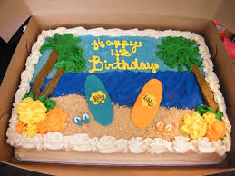 Birthday Bjs Themed Cake Options Hawaiian Luau Cake Luau Cakes Birthday Sheet Cakes Hawaiian Birthday Cakes