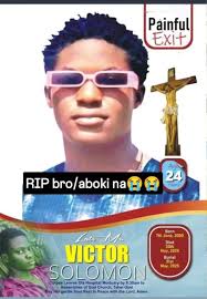 It's heartbreaking to hear about the sudden passing of Victor Solomon, my  childhood friend and classmate from Mafeng Private School. Victor was our  time keeper when I served as Head Boy, always