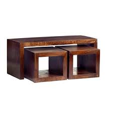 Coffee and side tables provide functional surfaces and accentuate your living space. Eitai 3 Piece Coffee Table Set Prestington Cube Coffee Table Long Coffee Table 3 Piece Coffee Table Set