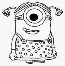Coloring is a great activity! Minion Color Pages Coloring Minion Hd Png Download Transparent Png Image Pngitem