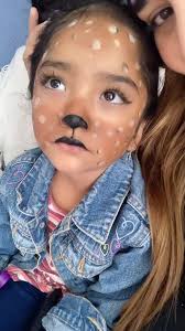 Maquillaje de reno para peques #ivonpaniagua #maquillaje #tutorial #navidad