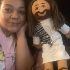 Handmade Jesus Rag Doll 18" Plush Christian Gift by Halo Toys