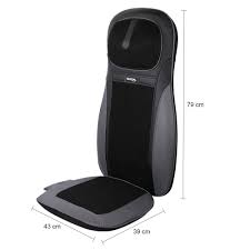 nursal back massager shiatsu massage seat cushion with heat function deep kneading selfmassager with vibrations he shiatsu massage back massager massage chair