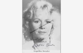 Original Autogramm Angelika Bender /// Autograph signiert signed signee  Angelik…