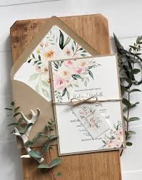 Rustic Floral Wedding Invitation Set For Bohemian Wedding Etsy Wedding Invitations Boho Boho Chic Wedding Invitations Floral Wedding Invitations