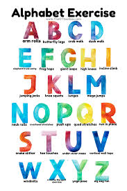 alphabet exercises for kids the ot
