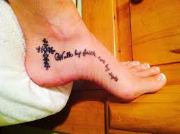 Maybe you would like to learn more about one of these? Pin By Diane Dawson On My Style Faith Foot Tattoos Classy Tattoos For Women Foot Tattoos