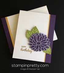 Handmade Birthday Card For Mother Mary Stylish Stems Birthday Card Idea Mary Fish Stampin Pretty The Art Of Simple Pretty Cards Hand Made Greeting Cards Stampin Up Birthday Cards Cards Handmade