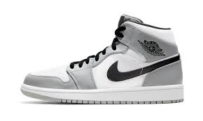 Air Jordan 1 Mid Light Smoke Grey 554724 092 2020