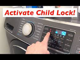 She told me that the washer indicated 1:21 left. Turn On Child Lock Samsung Washer Dryer In 3 Seconds Youtube