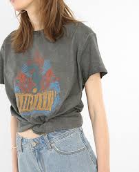 T Shirt Lizenz Nirvana Anthrazitgrau 403586824i43 Pimkie