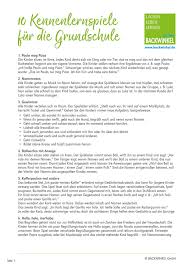 Letzter darfst du dabei unter gar keinen. 15 Kennenlernspiele Fur Kindergarten Und Grundschule Backwinkel Blog