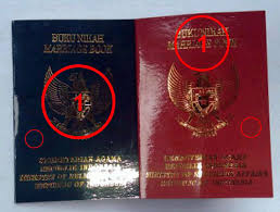 Harga cover buku nikah kulit pull up. Kua Sungkai Jaya Cara Mengenali Keaslian Buku Nikah Terbaru