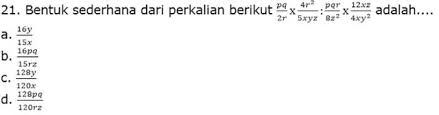Maybe you would like to learn more about one of these? Lengkap 25 Contoh Soal Aljabar Kelas 7 Smp Dan Kunci Jawabnya Terbaru Bospedia