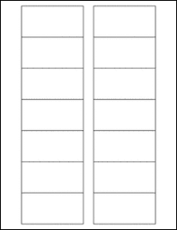 Industritag offers general use documentation and filing paper labels for use in shipping, labeling office records, and general document management. 3 X 1 5 Blank Label Template Ol248