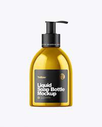 Download Metallic Liquid Soap Bottle Mockup Showergel Shower Gel Label Mockup Psd Bottle Mockup Mockup Free Psd